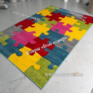 Разноцветный Ковер Для Комнаты Дизайн 30031